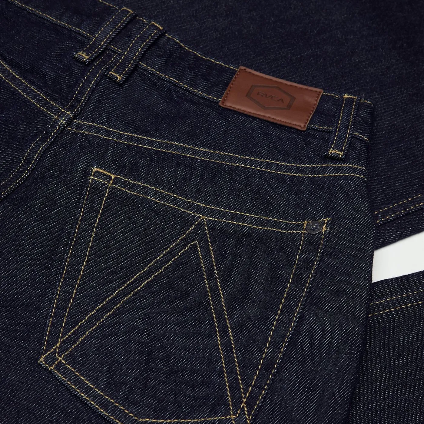 Jean taille haute RVCA Coco Denim Indigo