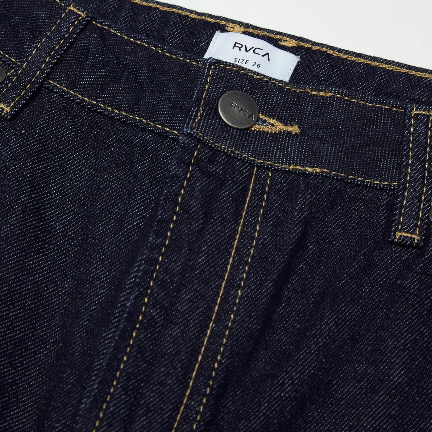 Jean taille haute RVCA Coco Denim Indigo