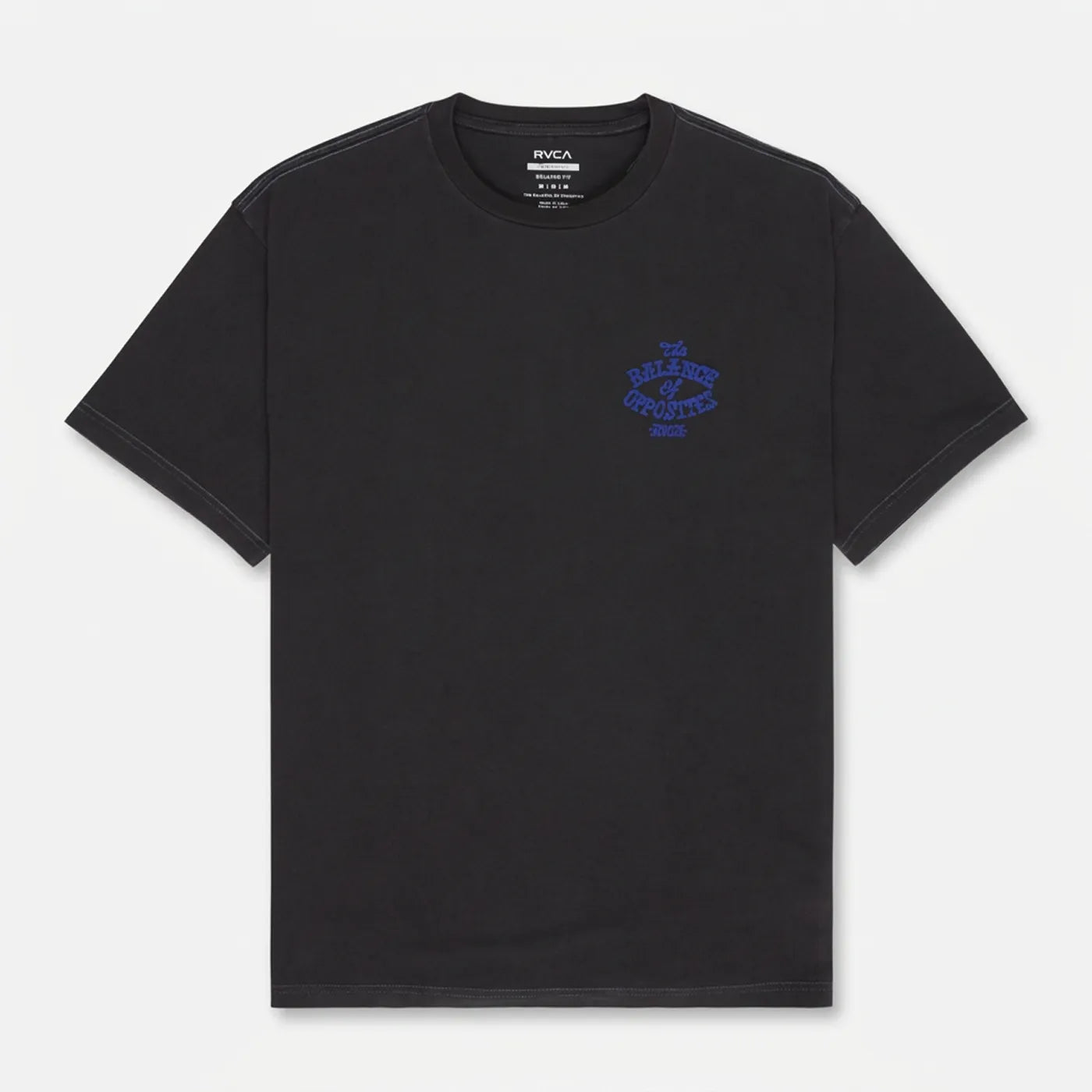 T-shirt RVCA Dalas Snake Washed Black