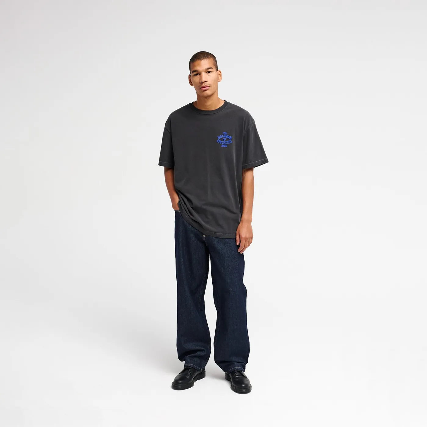 T-shirt RVCA Dalas Snake Washed Black