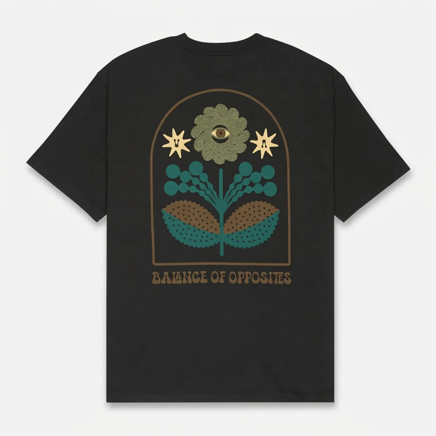 T-shirt RVCA Iris Pirate Black