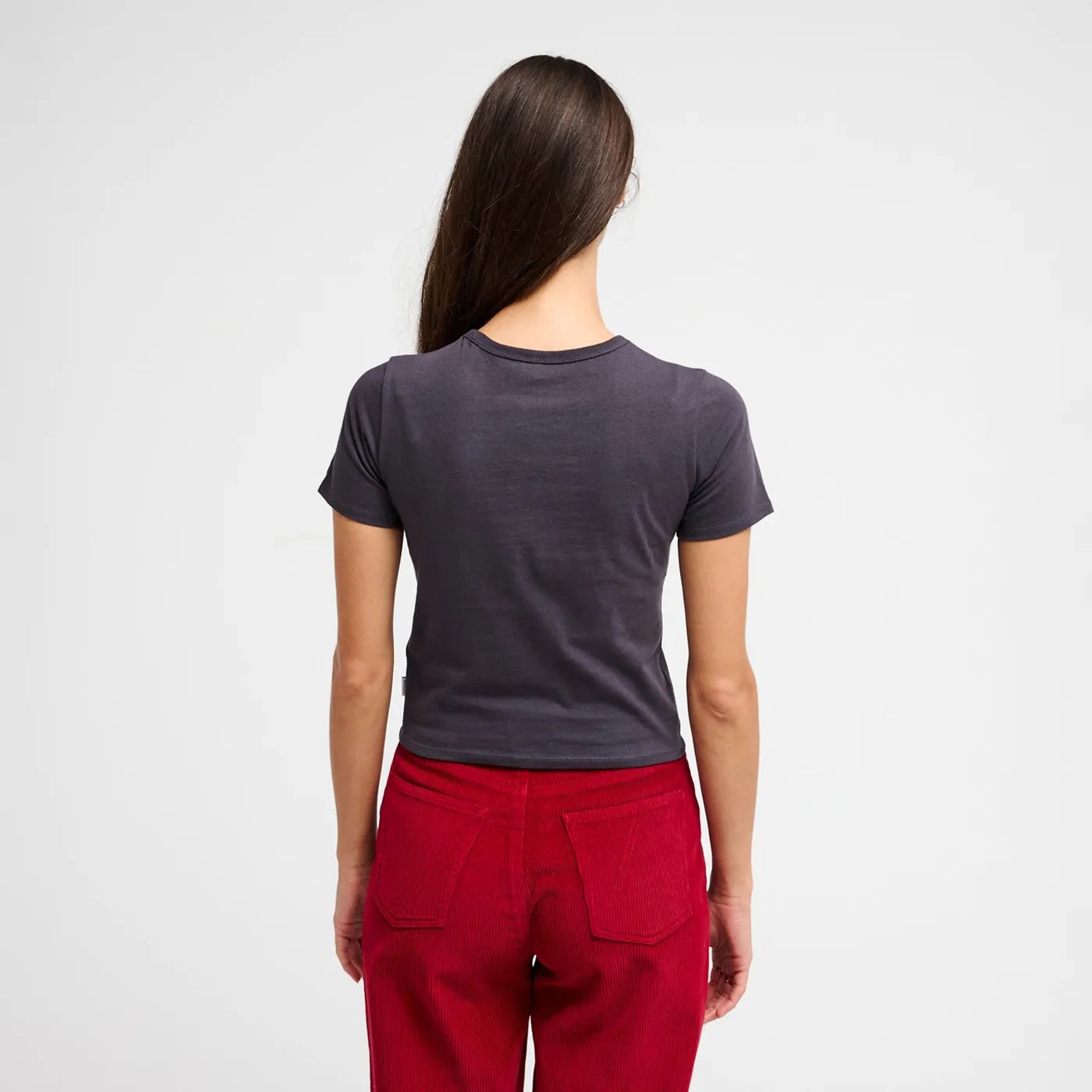 T-shirt baby tee RVCA Odai Garage Blue