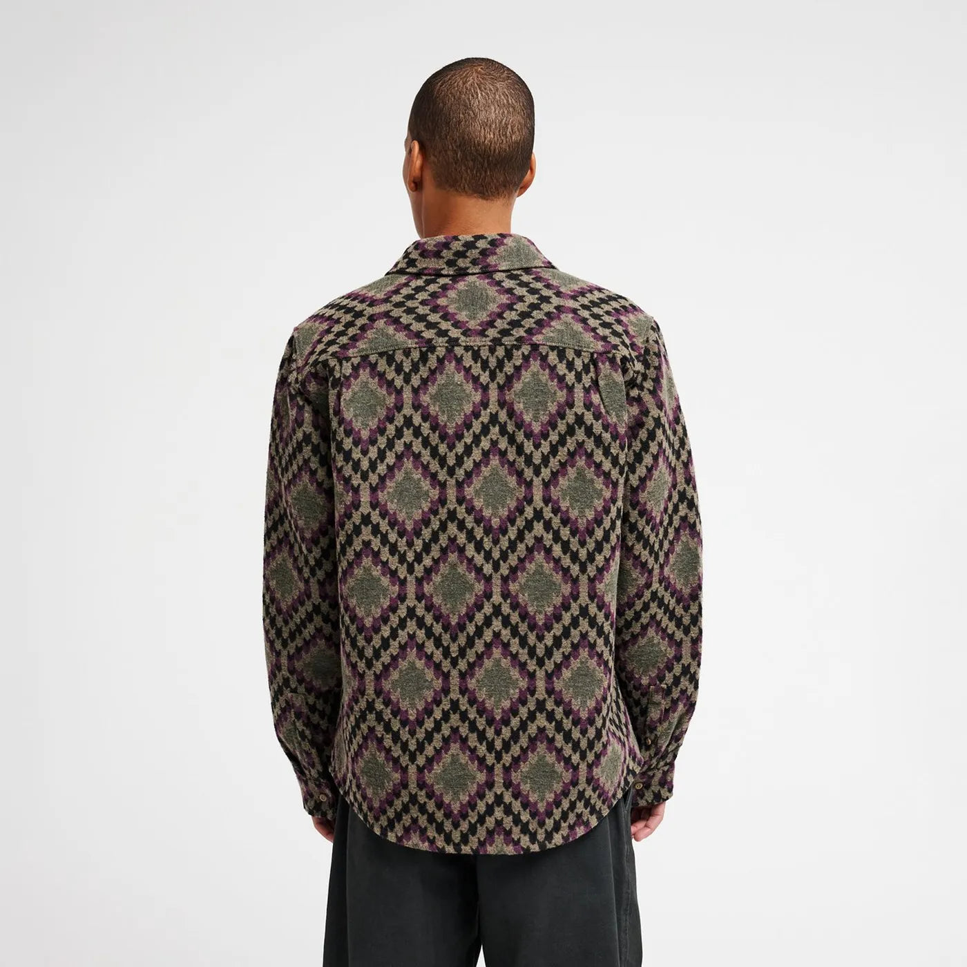 Chemise manches longues RVCA Blanket Wood