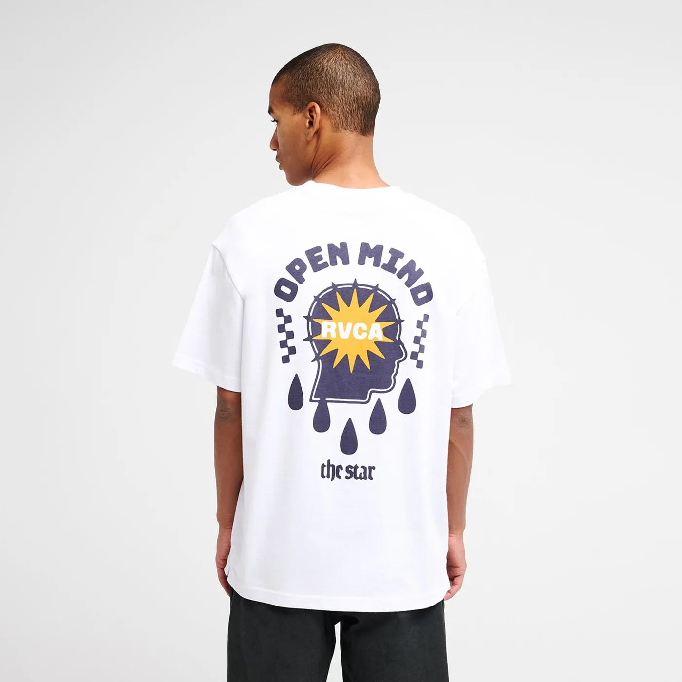 T-shirt RVCA The Stars White