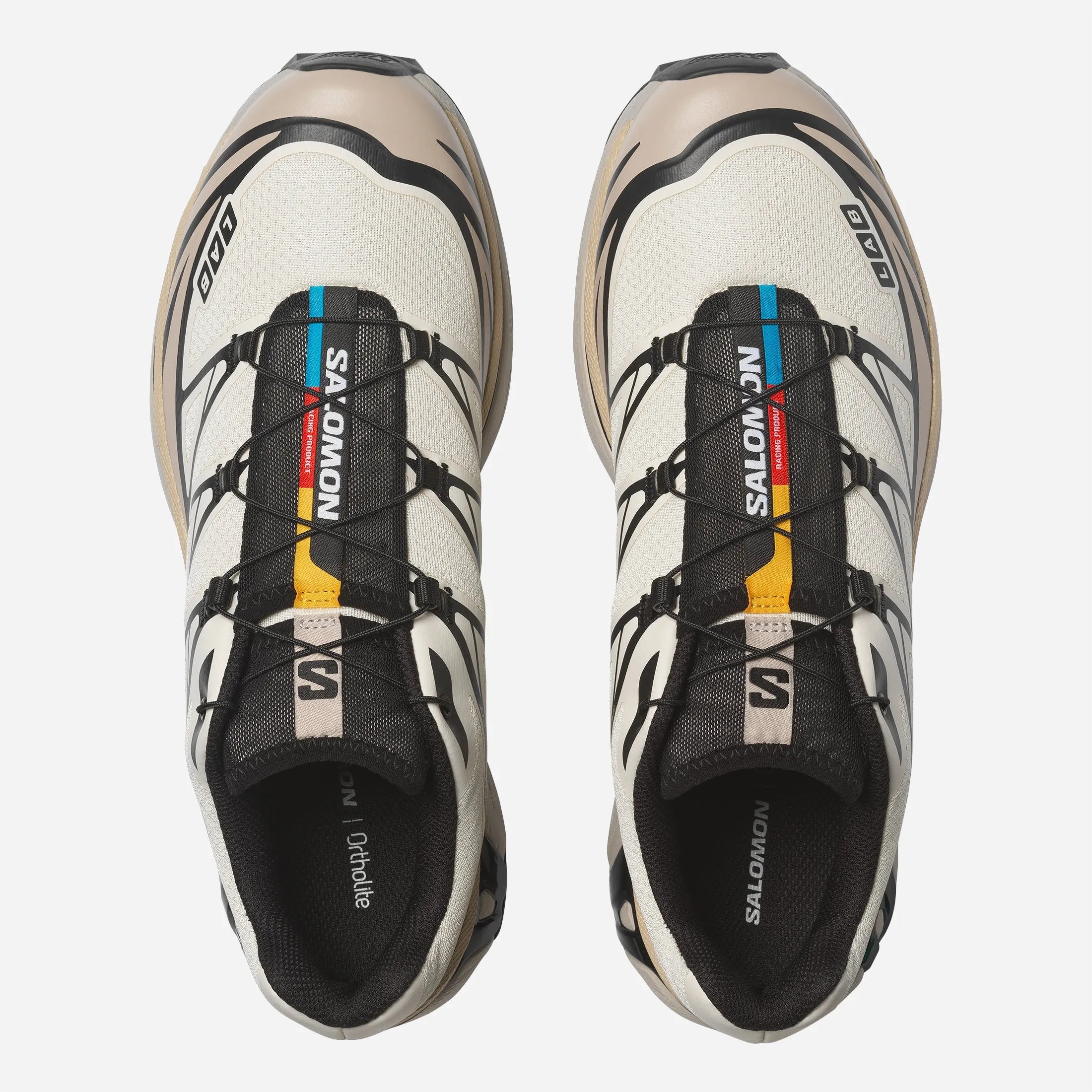 Salomon XT 6 Vanilla Ice Black Silver Cloud