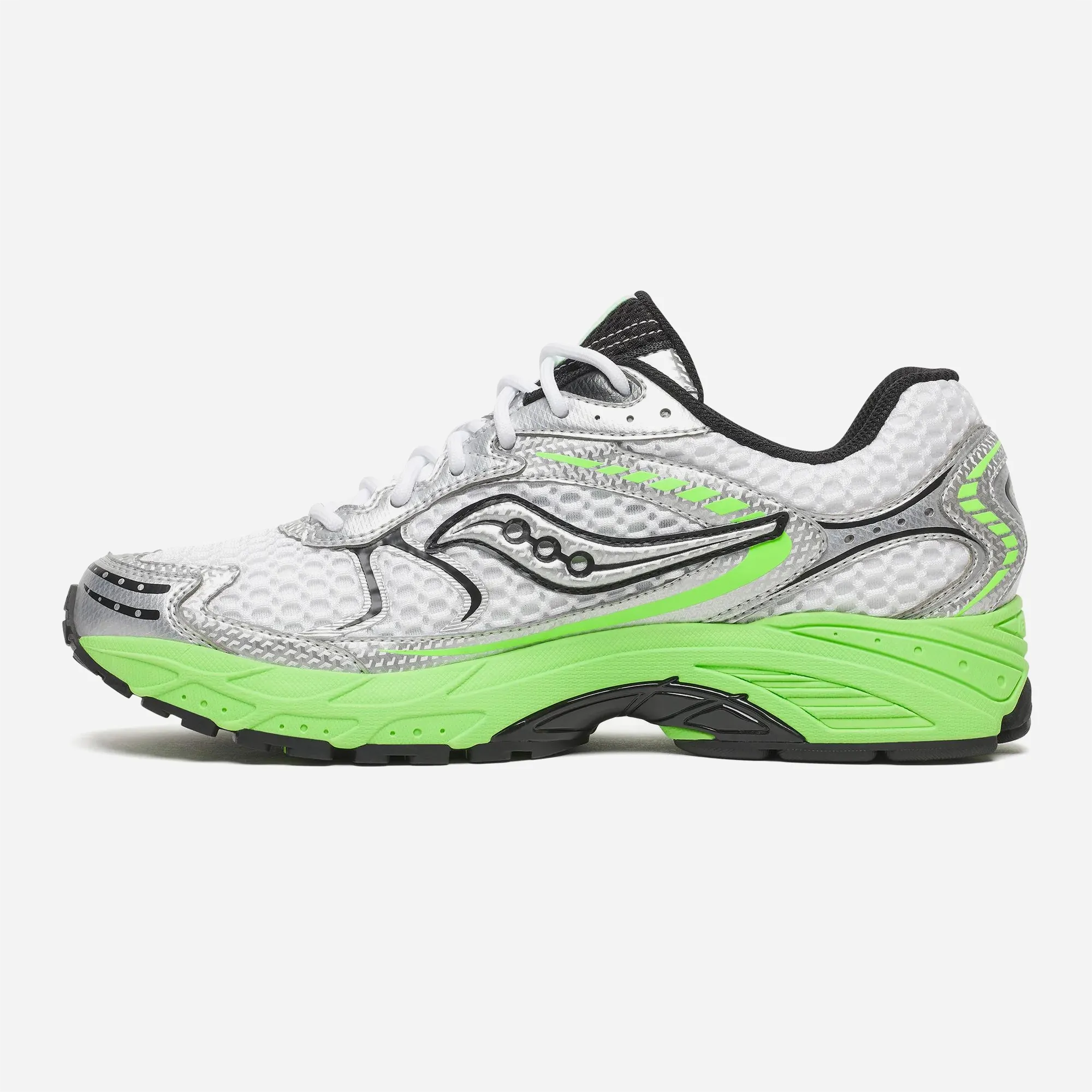 Saucony ProGrid Ride 1 White Slime