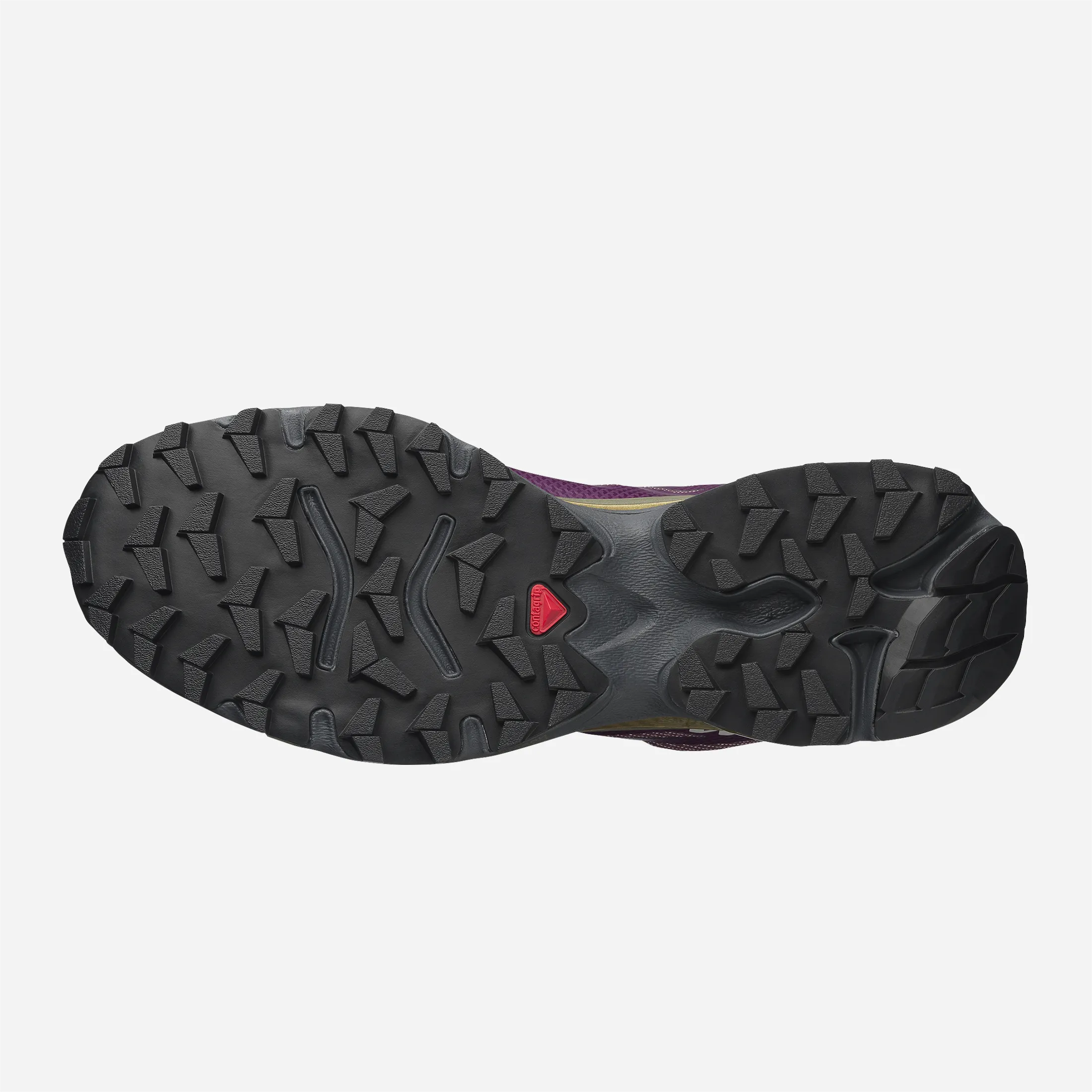Mud Contagrip lugged outsole for wet terrain. XT-4 OG GTX