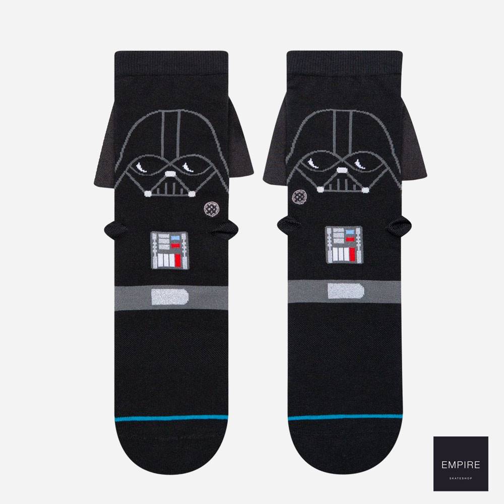 STANCE x STAR WARS - 3D DARTH - Black