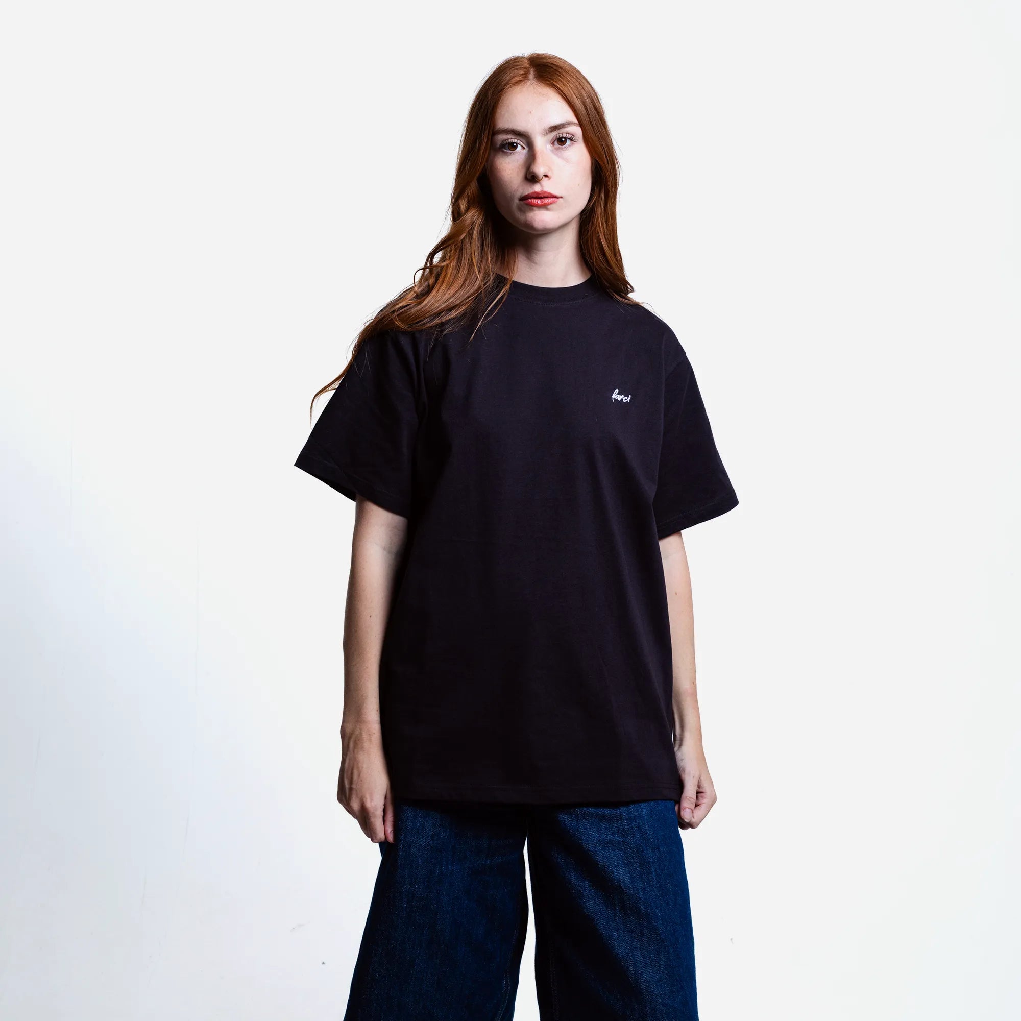 T-shirt Farci Studio Sauvage Jet Black