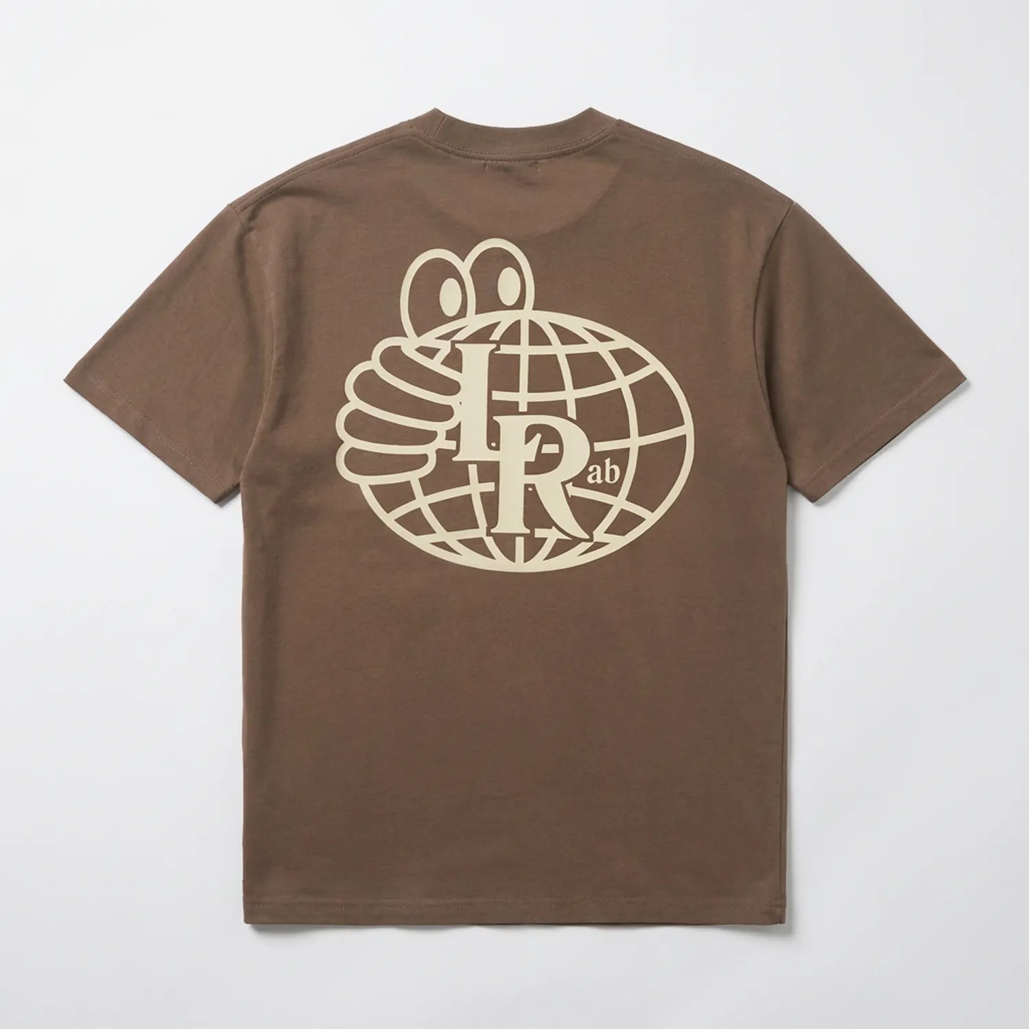 T-Shirt Last Resort AB - Atlas Mono SS Tee Brown Washed Brown Beige