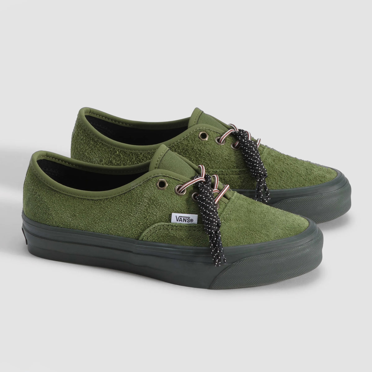 Chaussures Vans LX Authentic 44 Field Black Green