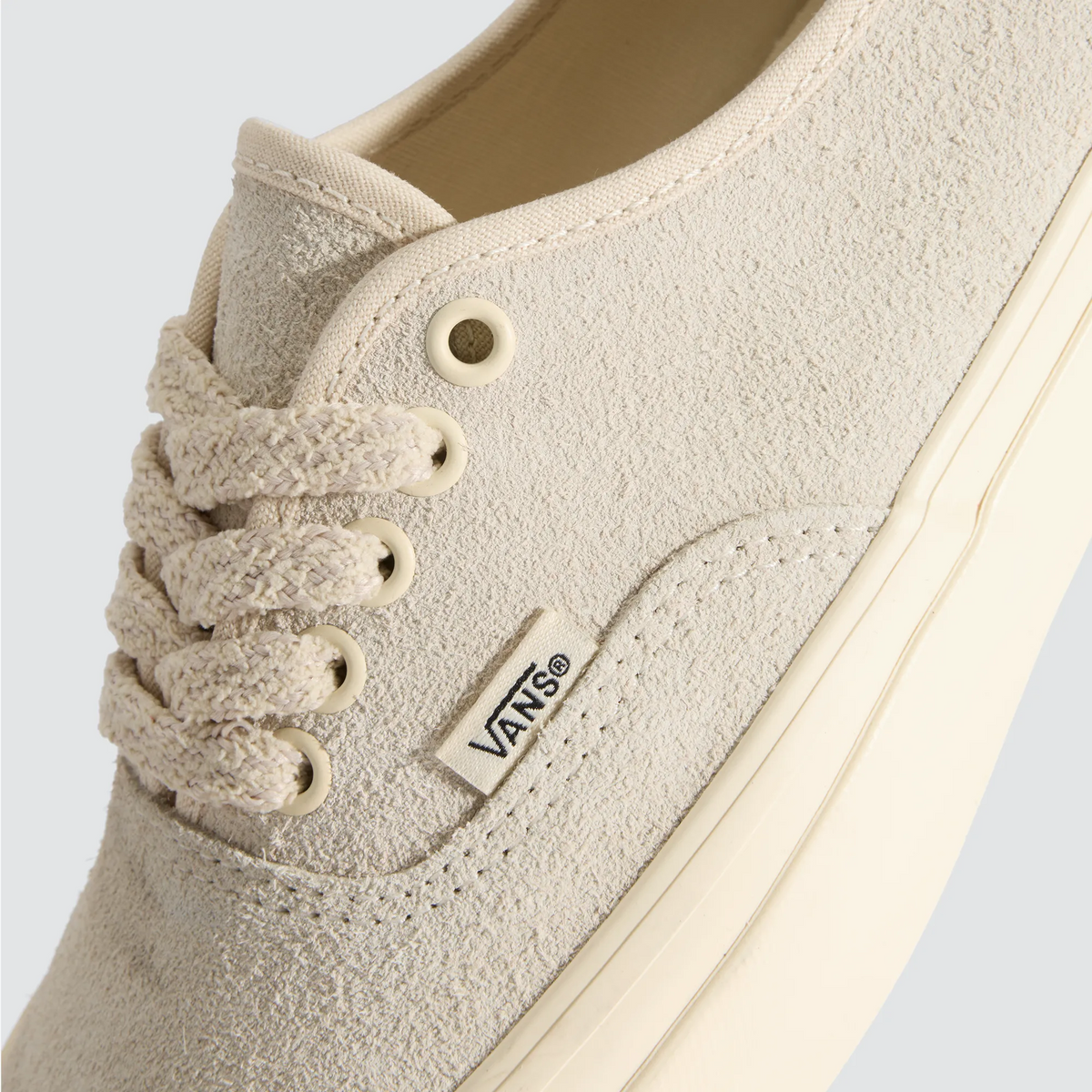 Chaussures Vans LX Authentic 44 Hairy Suede Creme Brulee