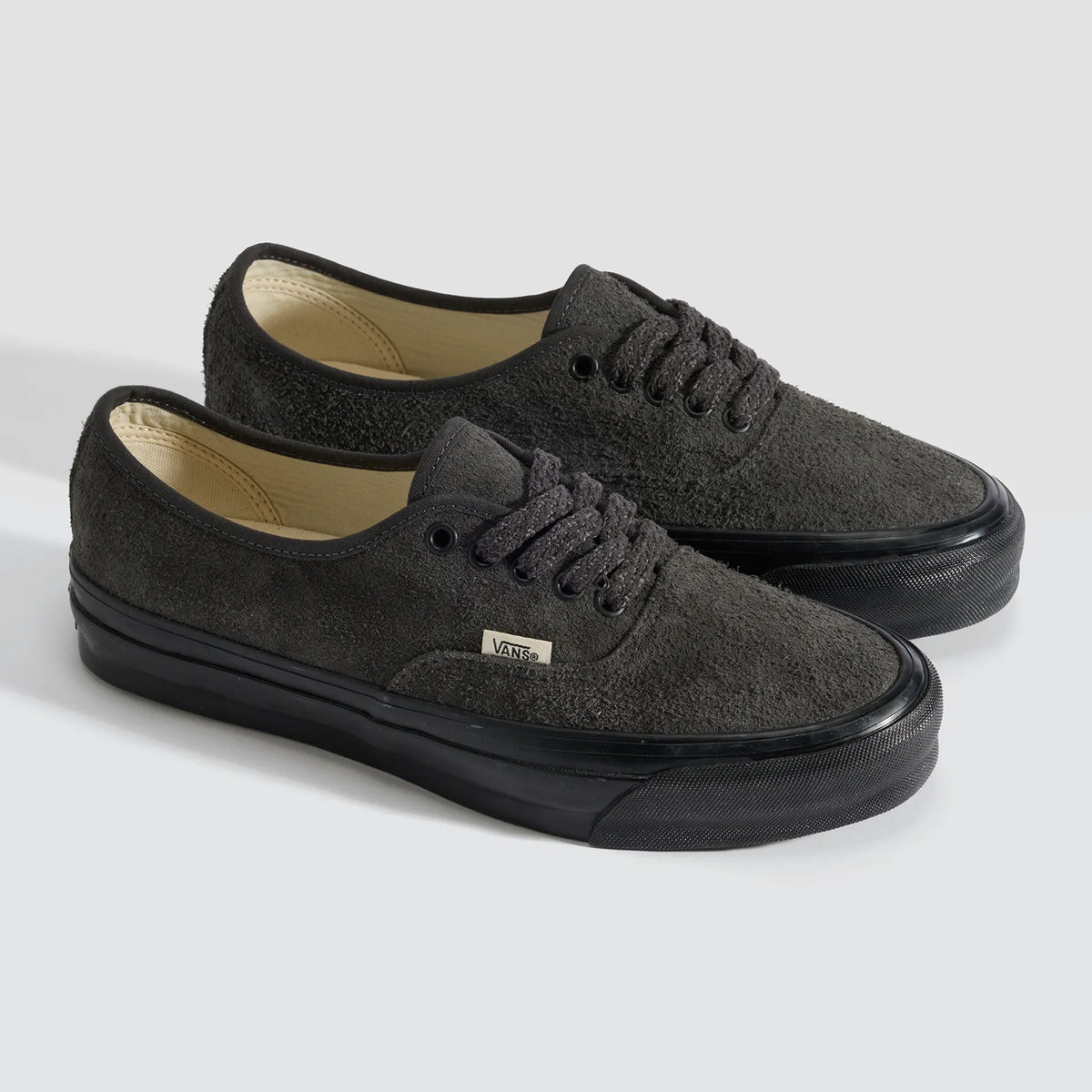 Chaussures Vans LX Authentic 44 Hairy Suede Faded Black