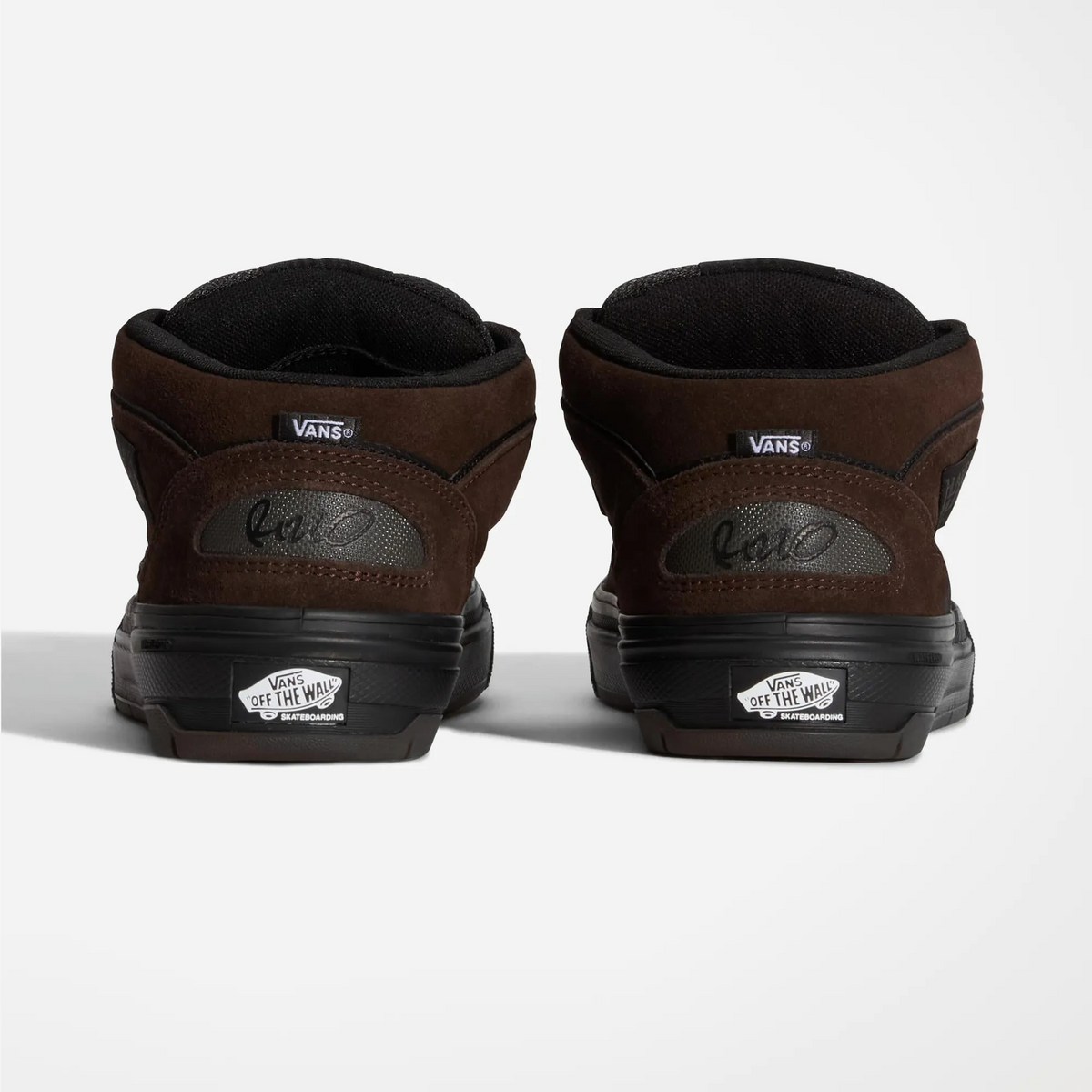 Chaussures Vans Skate Half Cab Wafflecup Rizzo Brown Black