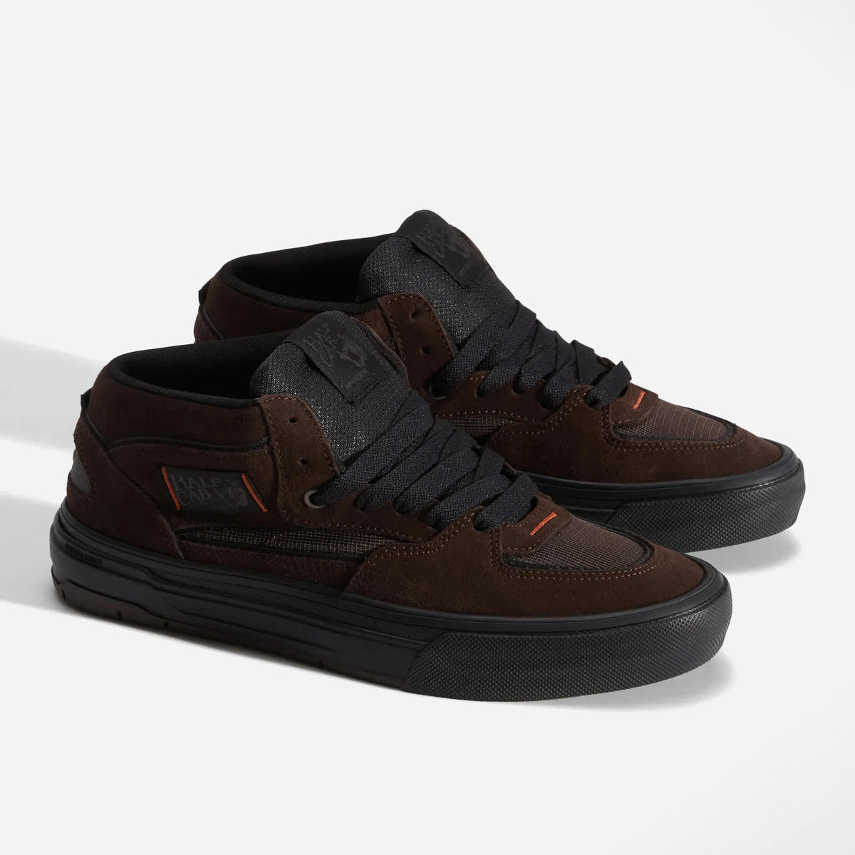 Chaussures Vans Skate Half Cab Wafflecup Rizzo Brown Black