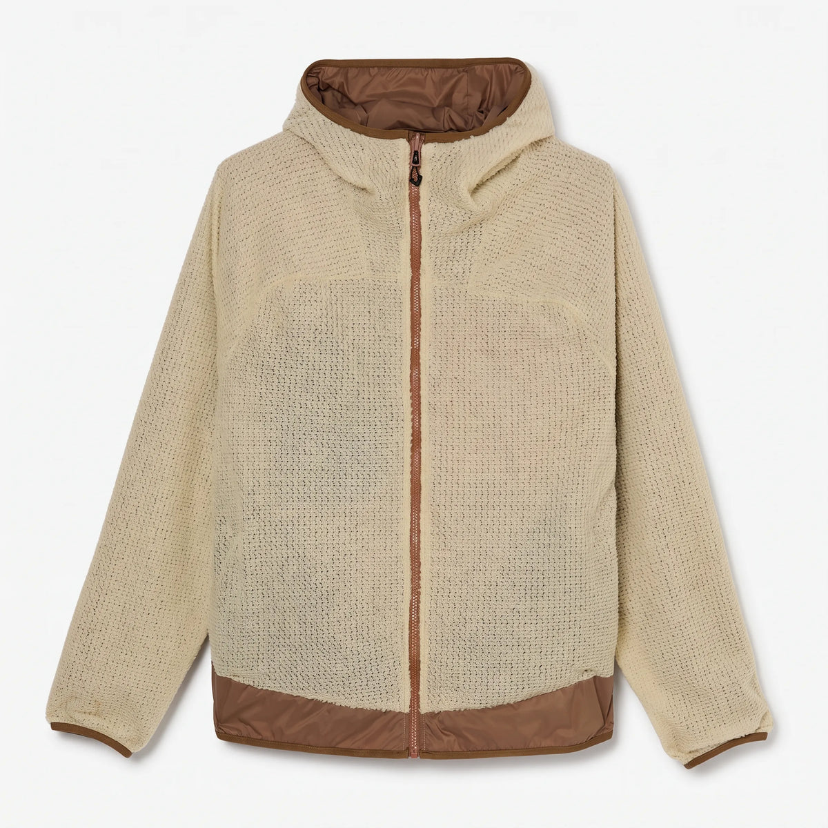 H1 Element x Millet MXE Alpha Reversible Hooded Jacket Toffee