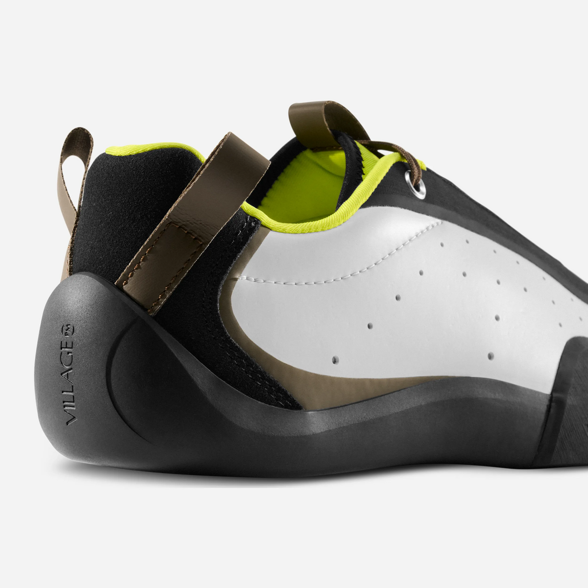 Chaussures Village PM 2 PM Synthetic Leather White Lime Natural black