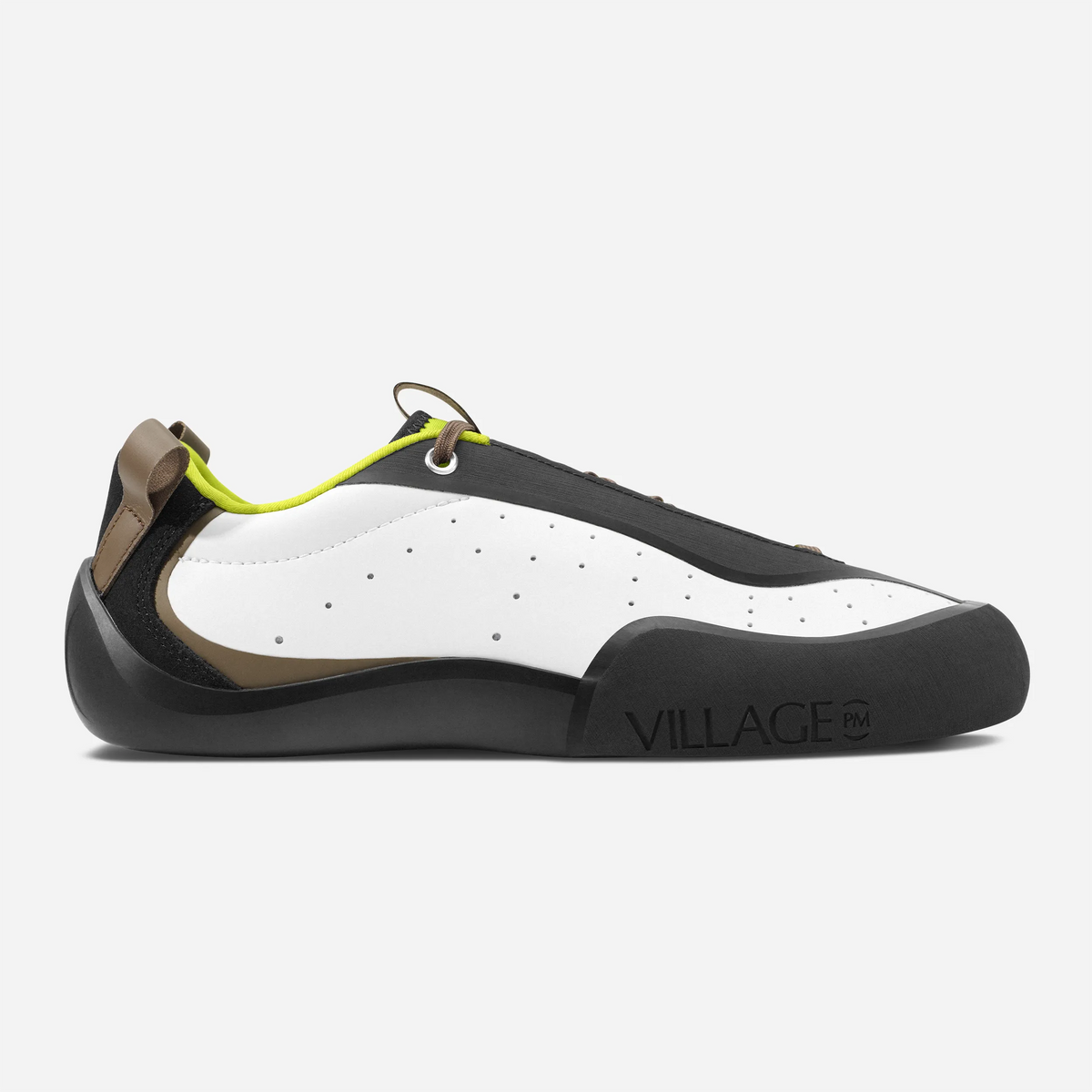 Chaussures Village PM 2 PM Synthetic Leather White Lime Natural black