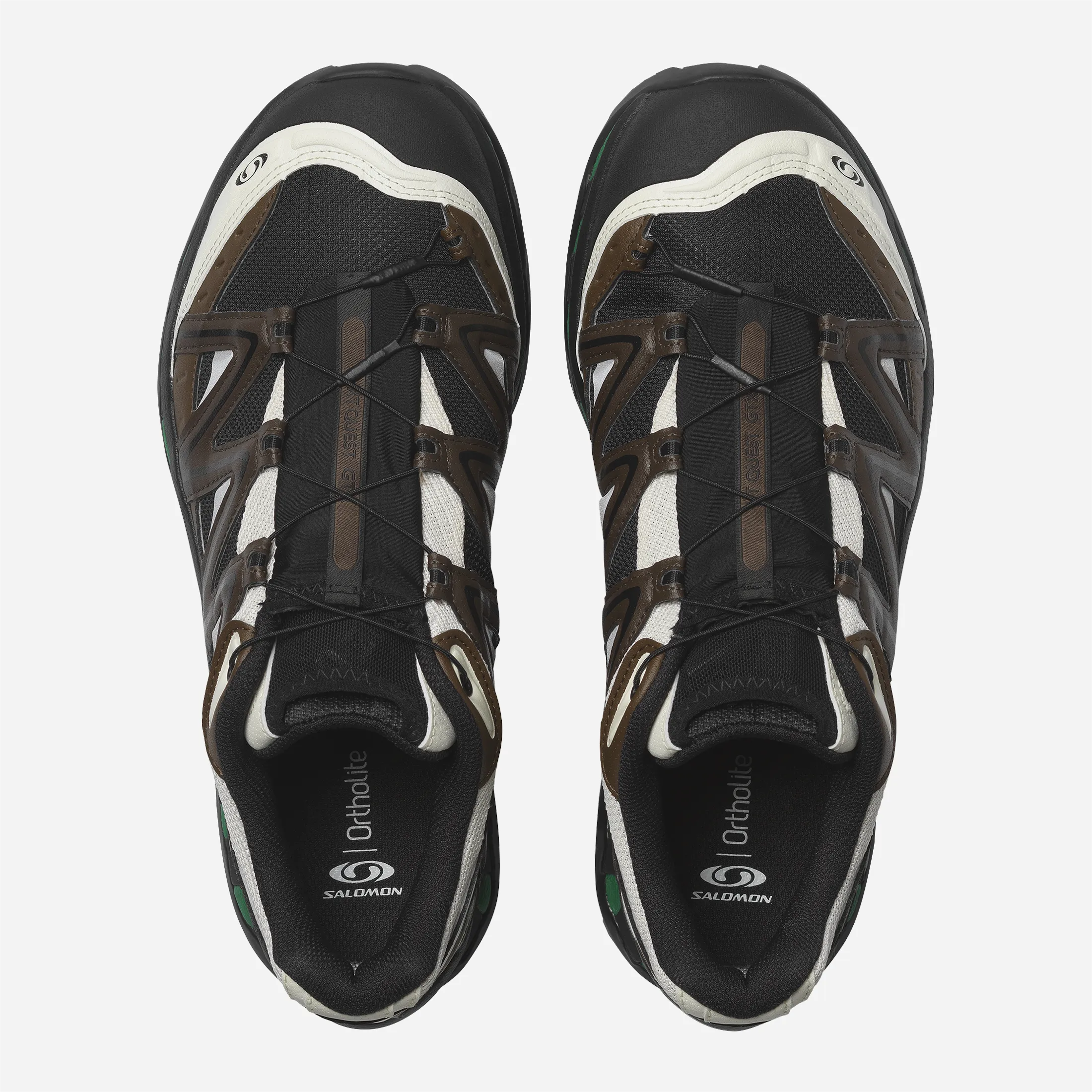 Quicklace lacing system on Salomon XT-Quest GTX.