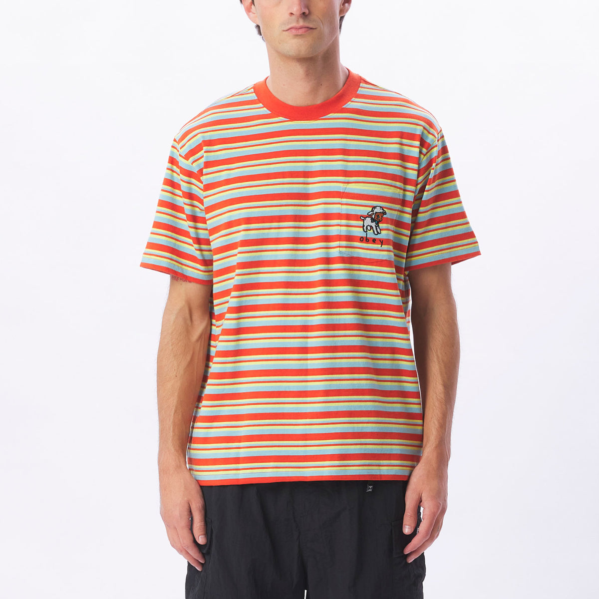 OBEY - DOE SS TEE - Roobios multi