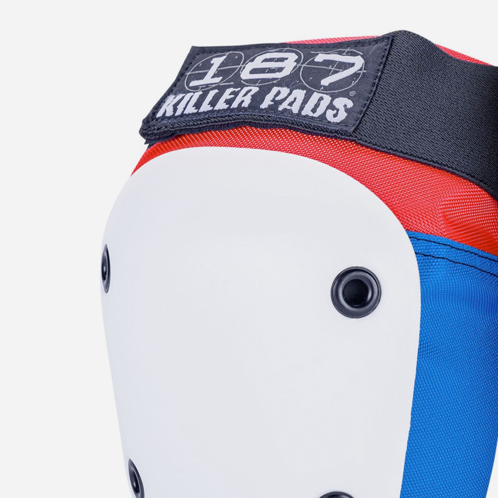 187 Killer Pads - Fly Knee - Red / White / Blue