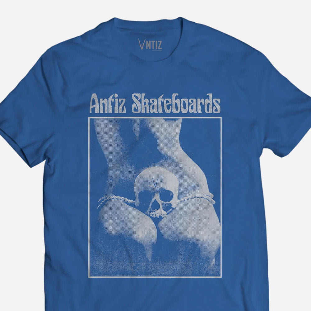Antiz Skateboards - Beyond Tee - Royal Blue