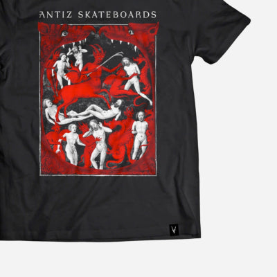 Antiz Skateboards - Hades II Tee - Black