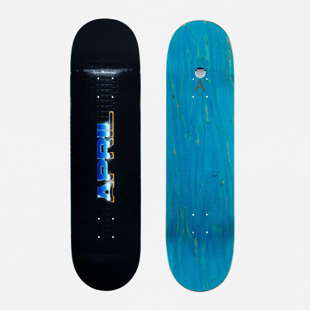 April Skateboards - AP Print Logo - Black