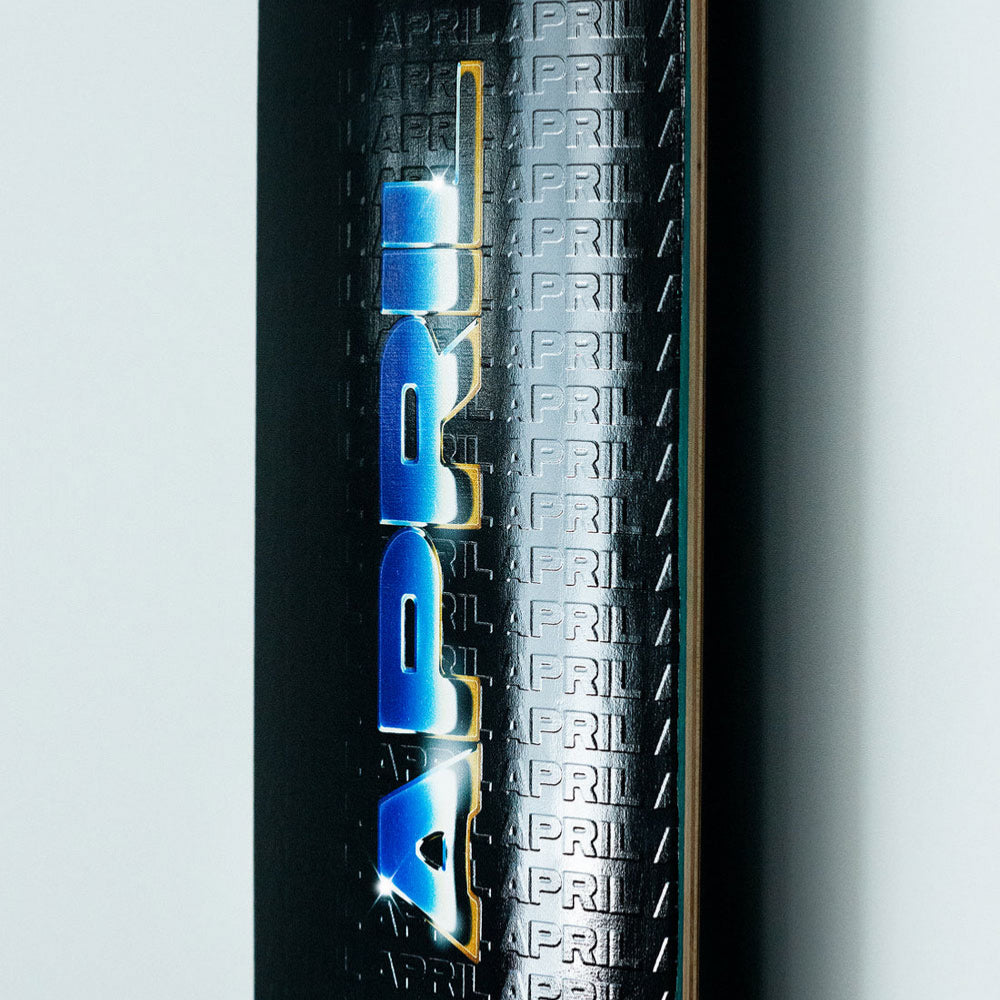 April Skateboards - AP Print Logo - Black
