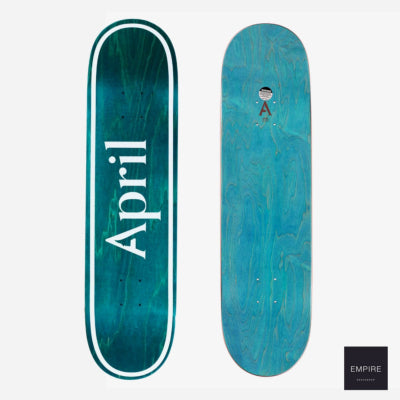 April Skateboards Og Logo Invert - Mint