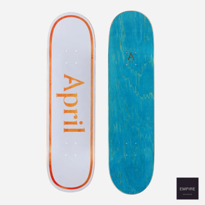 April Skateboards Og Logo - Orange