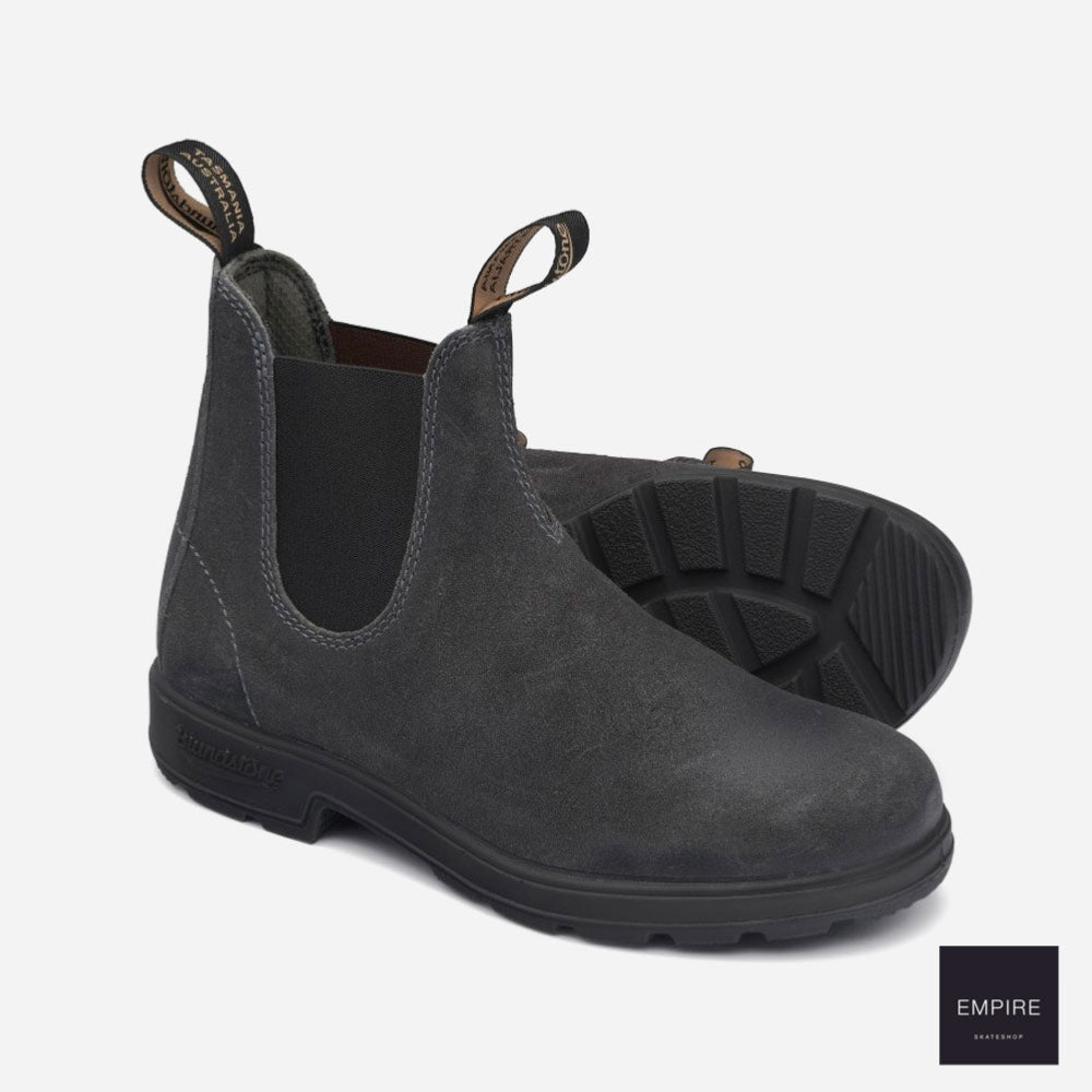 Blundstone - Chelsea Boots Waxed Suede 1910 - Steel Gray