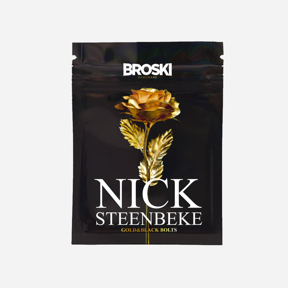 Broski - Nick Steenbeke 1 '' Black & Gold Hardware