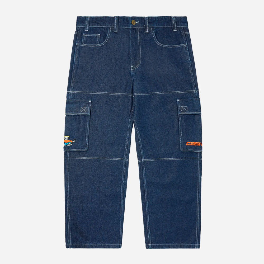 Cash only - Aleka Cargo Jeans - Dark Indigo
