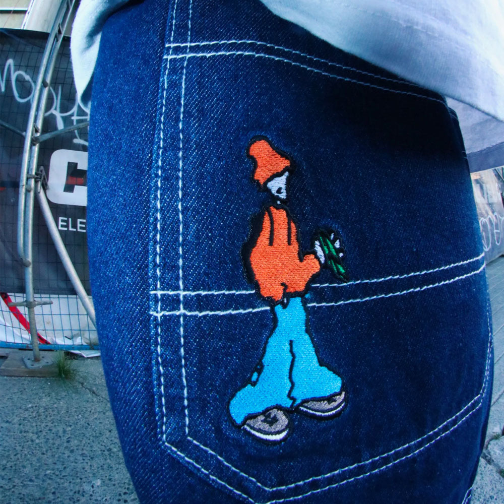 Cash only - Aleka Cargo Jeans - Dark Indigo