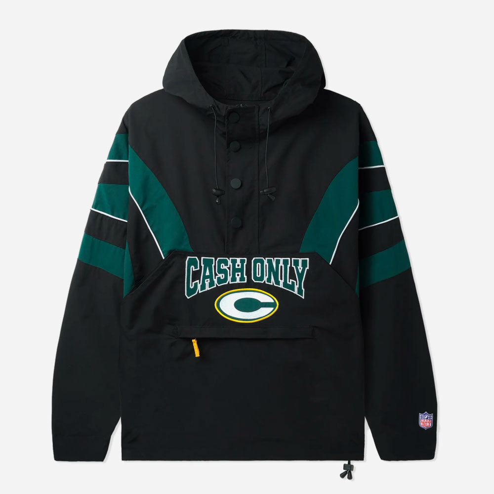 Cash Only - League Anorak Jacket - Black - Forest