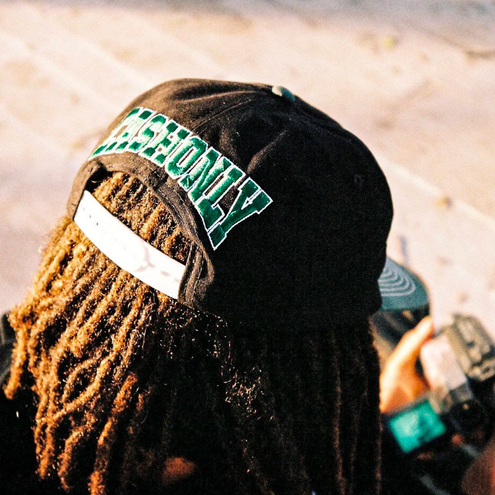 Cash Only - League Snapback Cap - Black