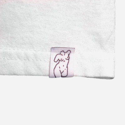 Five -A - TEE marble - White - Purple