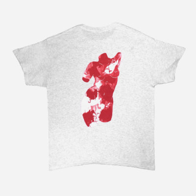 Five -A - TEE marble - Gray - Red