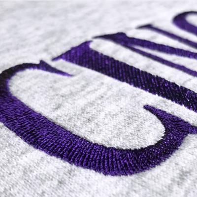 Five -A - Classic Hoodie - Gray - Purple