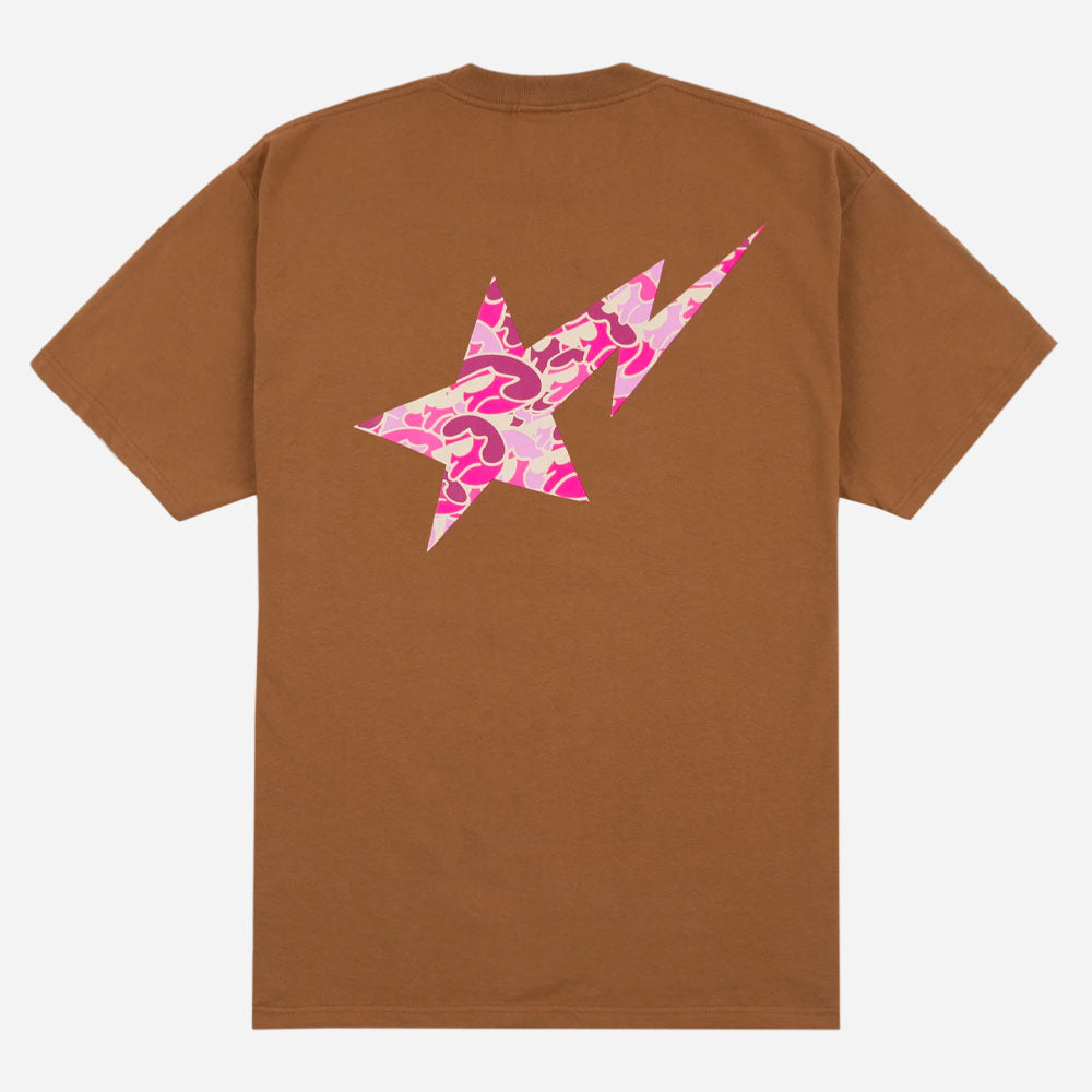CLASSIC GRIP - TAPE STAR T-SHIRT - Brown