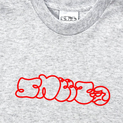 CLASSIC GRIP x SNEEZE - TEE - Ash