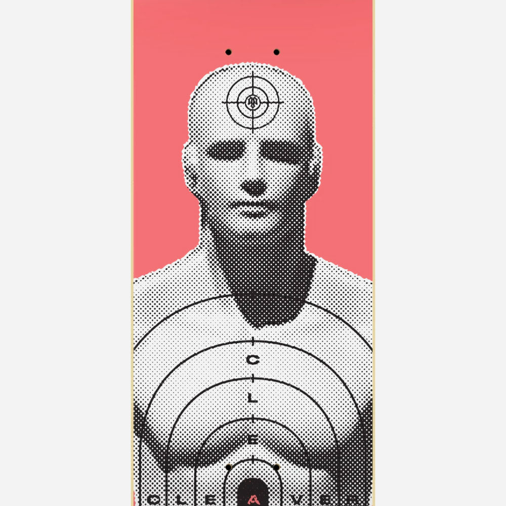 CLEAVER SKATEBOARDS - BULLSEYE - Pink