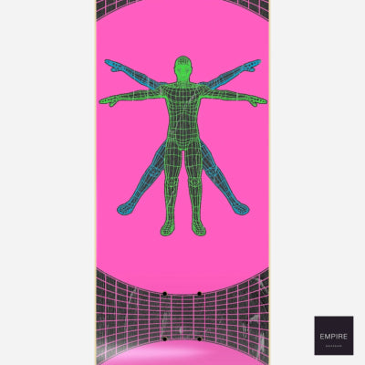 Cleaver Skateboards - "Anatomy" - Pink