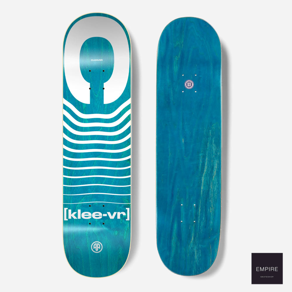 Cleaver Skateboards - "Klee -Ver" Neg - Blue