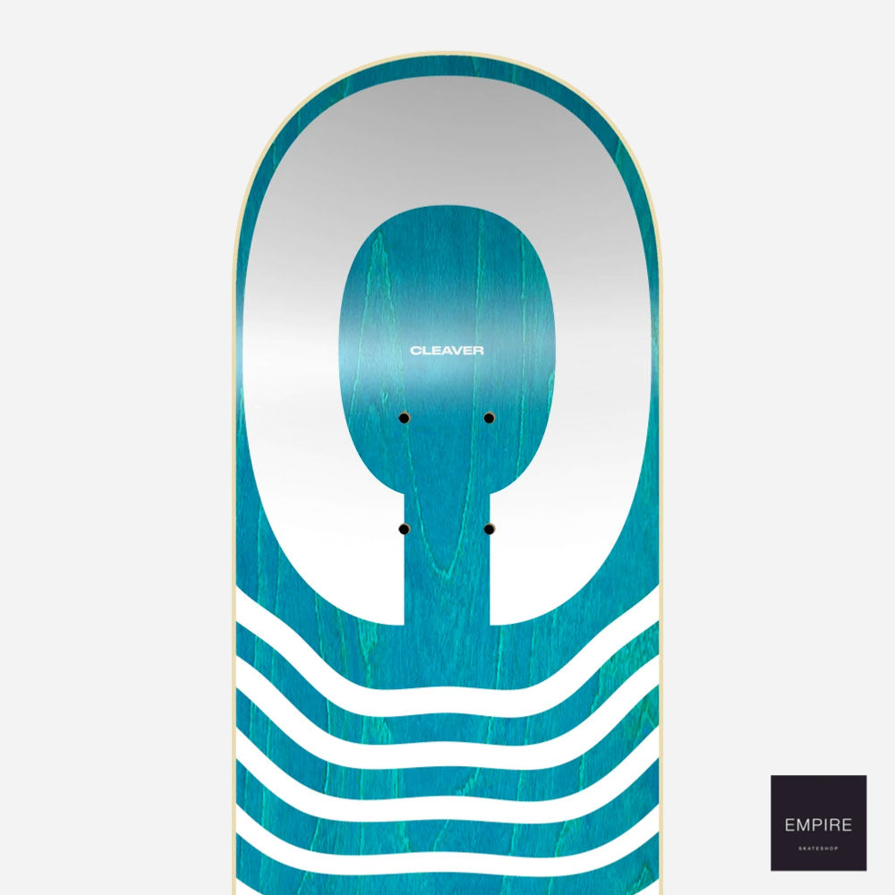 Cleaver Skateboards - "Klee -Ver" Neg - Blue