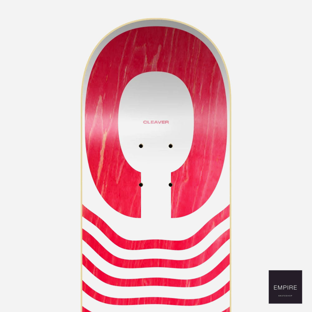 CLEAVER SKATEBOARDS - "KLEE-VER" POS - Red
