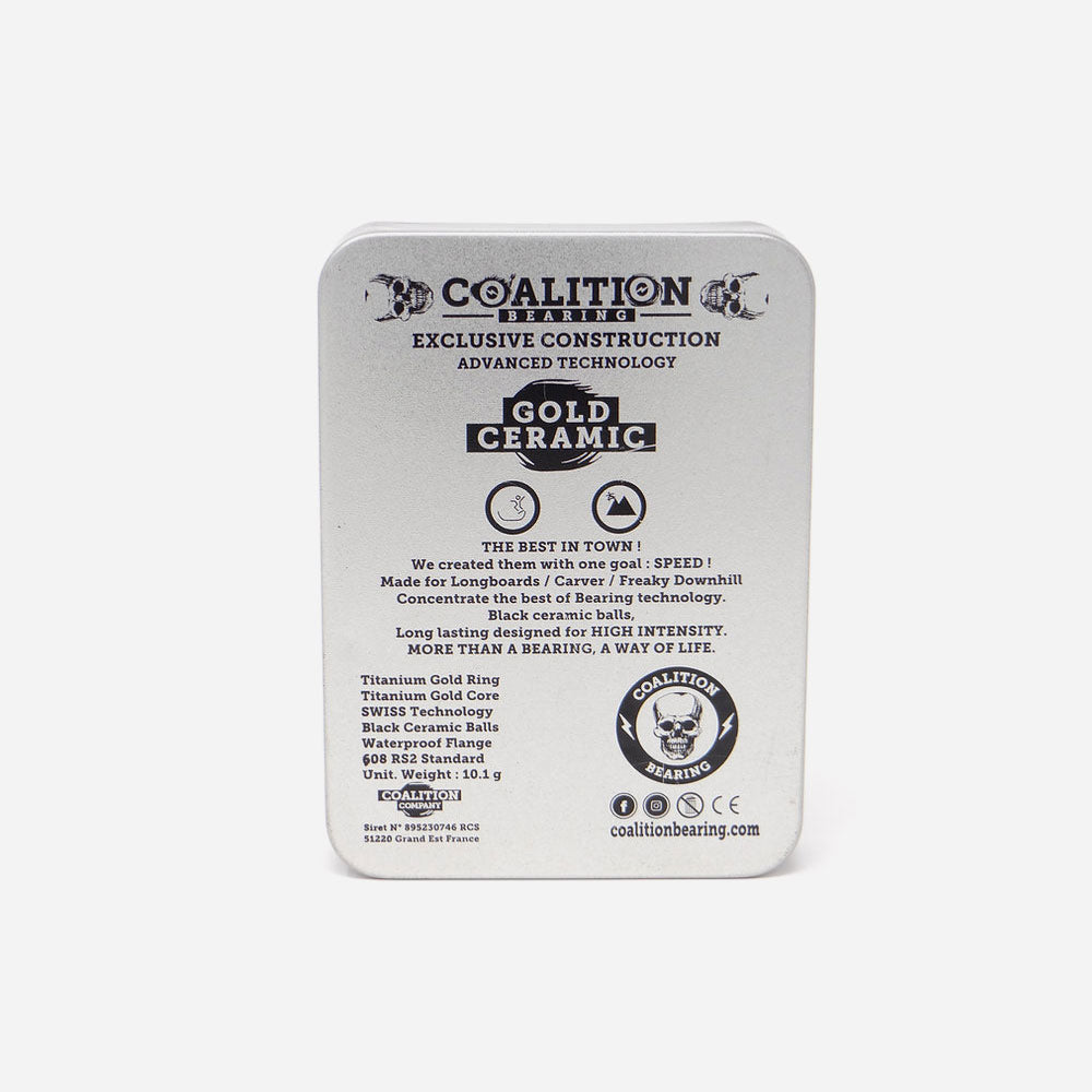 Coalition Bearings - Ceramic Gold Titanium