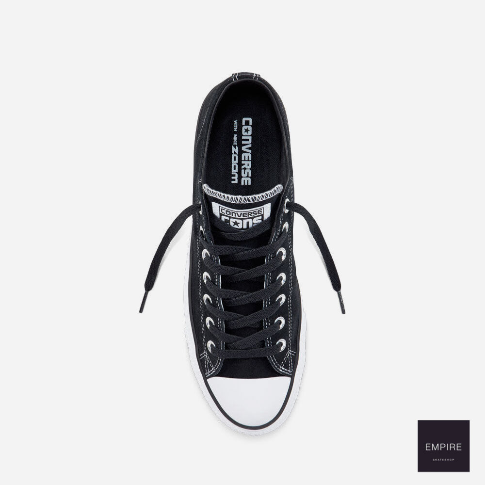 CONVERSE CONS CTAS PRO OX - Black-Black-White
