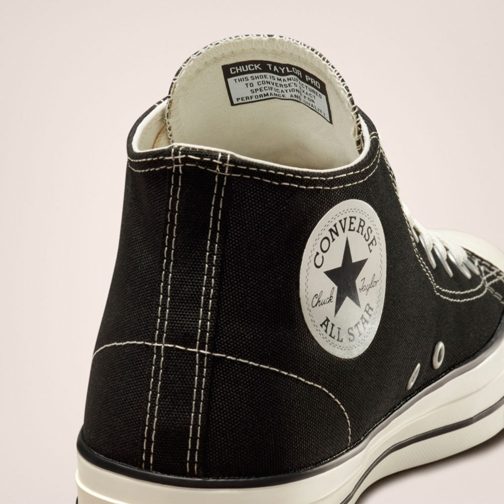 CONS  - CONS CTAS PRO MID - BLACK BLACK EGRET